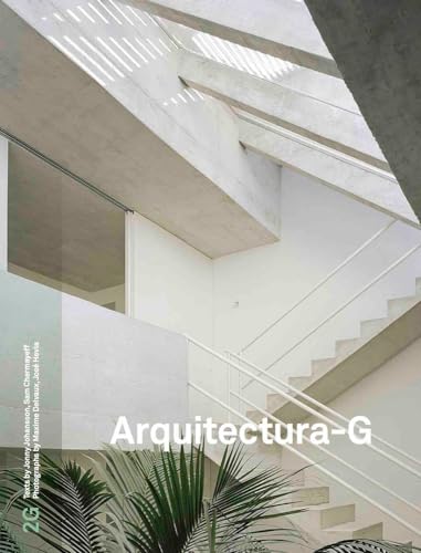 Magazine cover featuring modern architecture with a staircase and skylight.