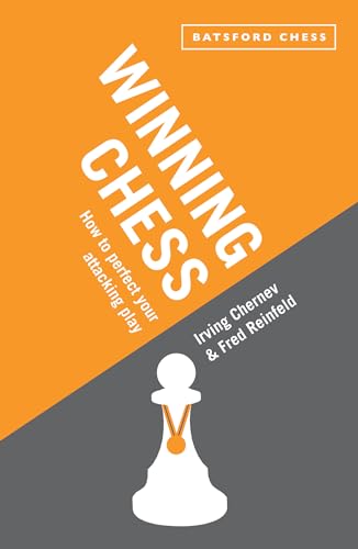 Book cover: "Winning Chess" with a white pawn silhouette.