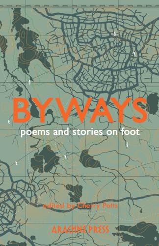 Book cover with map illustration and large orange “BYWAYS” title.