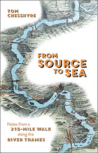 Book cover depicting a map of the River Thames with title text.