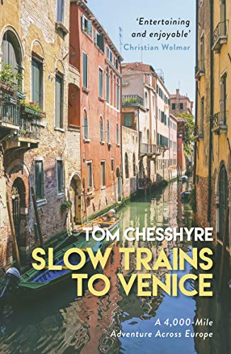 Book cover showing a narrow Venice canal between tall buildings with a small boat.