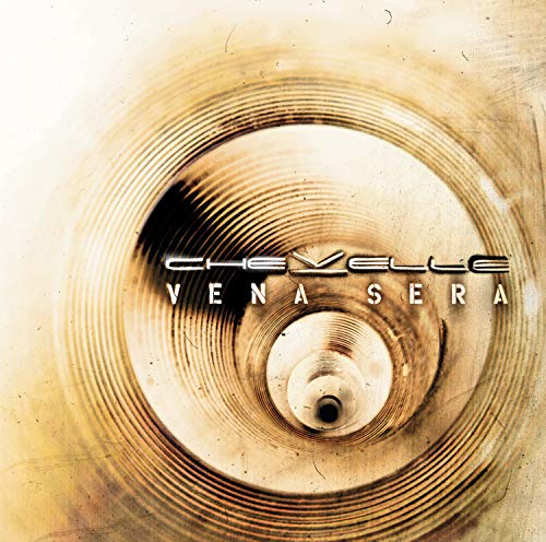 Chevelle’s “Vena Sera” CD cover with a circular, textured design.