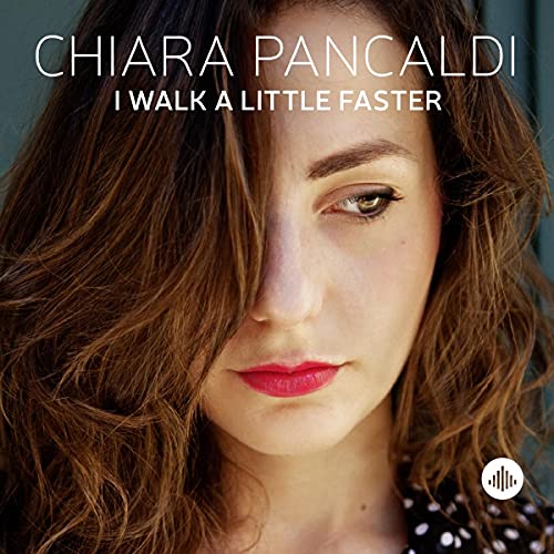 CD cover featuring a close-up portrait of singer Chiara Pancaldi.
