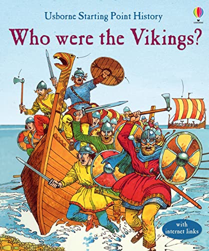 Book cover depicting Viking warriors in a longship at sea.