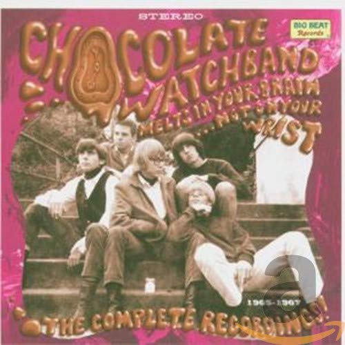 Album cover for The Chocolate Watchband, featuring a band portrait.