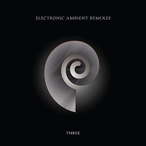 Album cover for "Electronic Ambient Remixes Volume 3" with a spiral design.