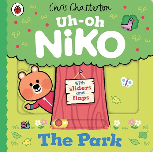 Cover of the children's book Uh-Oh, Niko: The Park featuring a cartoon bear.
