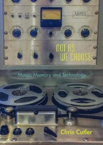 Vintage reel-to-reel tape recorder with book cover titled “Not As We Choose.”