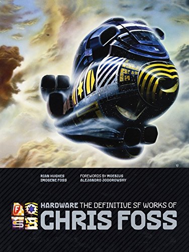 Book cover: futuristic blue spaceship amidst swirling orange and yellow clouds.