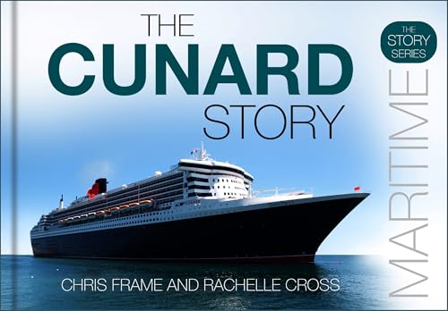 Book cover featuring the Cunard ocean liner, "The Cunard Story.