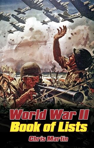 World War II book cover with soldiers and planes in battle.
