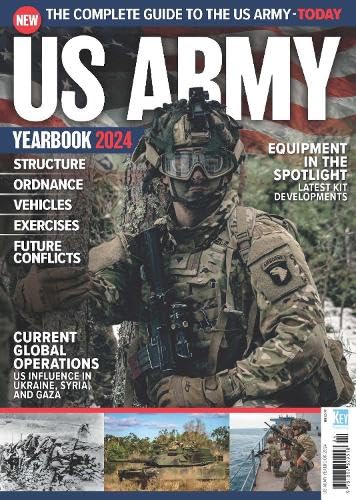 US Army Yearbook 2024 cover featuring a soldier in camouflage gear.