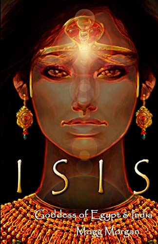 Book cover depicting a woman’s face with ornate golden jewelry and text “ISIS”.