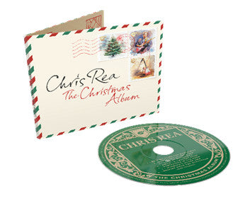 Chris Rea’s “The Christmas Album” CD in envelope packaging.