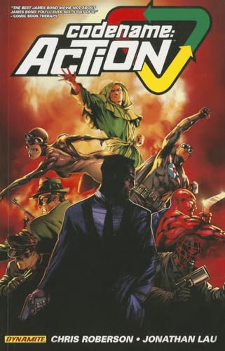 Comic book cover featuring multiple figures in dynamic action poses.