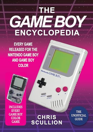 Book cover featuring a white Game Boy and a Game Boy Color on pink.