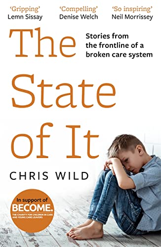 Book cover: "The State of It" with a boy holding his head.