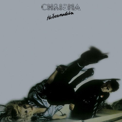 Album cover for Chrisma’s “Hibernation” featuring blurred figures in dark clothing.
