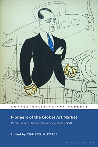 Book cover: illustrated man in suit before abstract machinery.