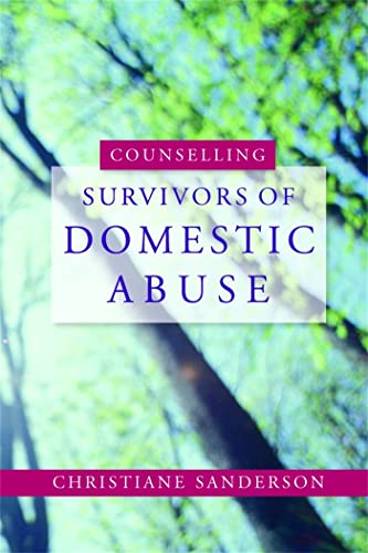 Book cover with text: “Counselling Survivors of Domestic Abuse” and tree branches.
