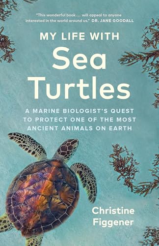 Book cover featuring a sea turtle swimming amongst coral and seaweed.