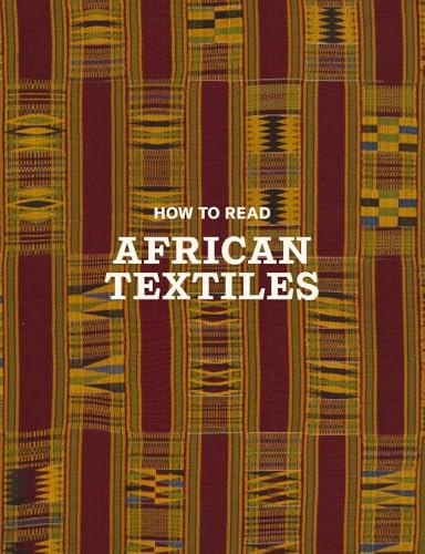 Book cover with patterned African textile background and white title text.
