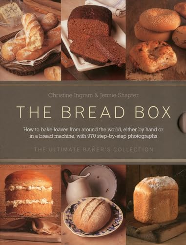 Book cover featuring various loaves of bread and baking ingredients.
