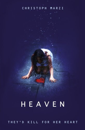 Book cover: woman kneeling over a broken red heart on stone.