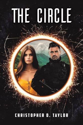 Book cover: "The Circle" with a couple inside a glowing circle.