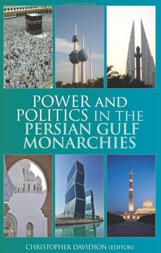 Book cover featuring Middle Eastern architecture, titled “Power and Politics…”