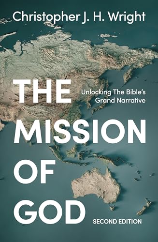 Book cover: "The Mission of God" with a world map background.