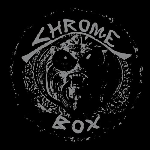 Chrome Box CD cover: distressed, grayscale image of a snarling face.
