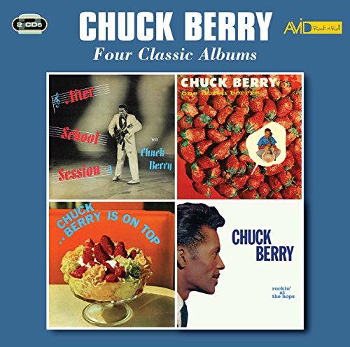 Chuck Berry 2-CD set cover featuring album art with strawberries and portraits.