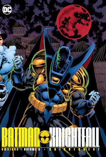 Batman: Knightfall Omnibus Vol. 2 cover with Batman and a red moon.