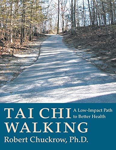 A paved path winds through a wooded area on this book cover.