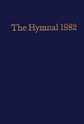 Blue cover of "The Hymnal 1982" with gold lettering.