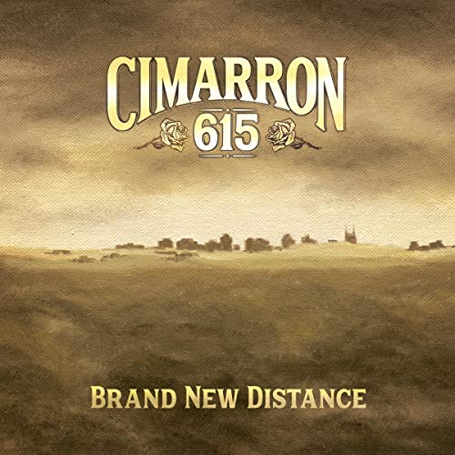 CD cover for Cimarron 615ās āBrand New Distanceā with landscape scene.