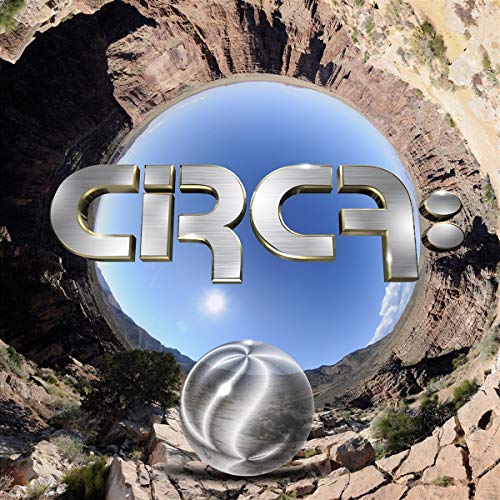 The image depicts a CD with "Circa:" written across it, set against a rocky landscape.