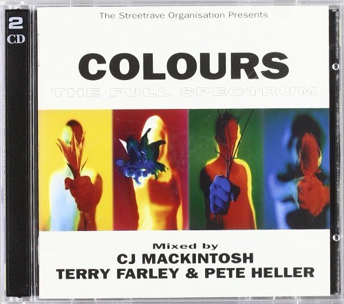 CD case for “Colours” mixed by CJ Mackintosh & Terry Farley.