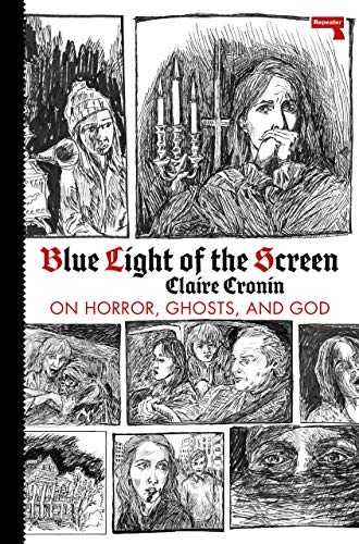 Book cover featuring black and white ink illustrations of people and scenes.