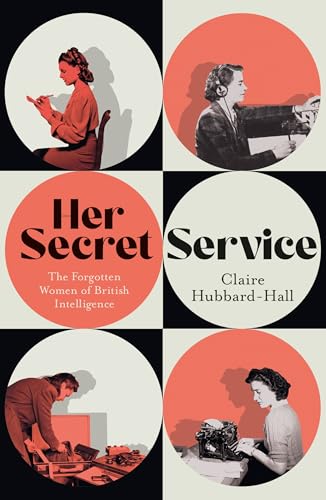 Book cover with four portraits of women and bold red circles.