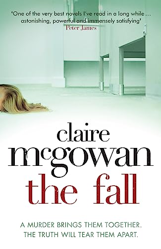 Book cover: a blonde woman’s head near a building’s stark white wall.