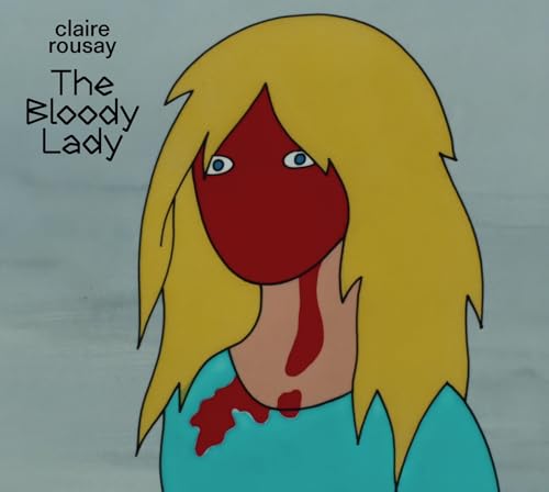 CD cover: Illustration of a blonde woman with a red-covered face.