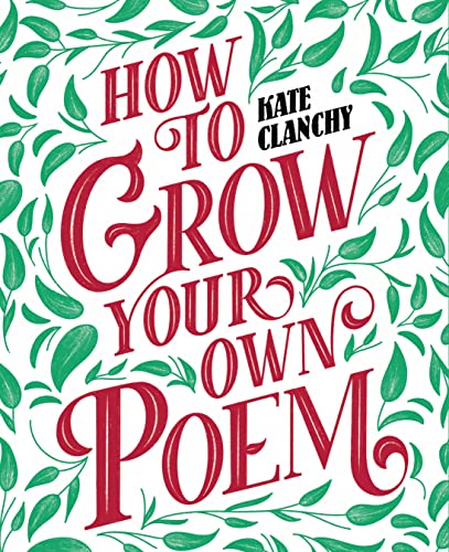 Book cover with red lettering and green leaf illustrations.