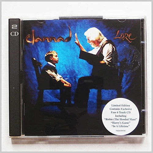 Clannad Lore CD case featuring an older man and young boy.