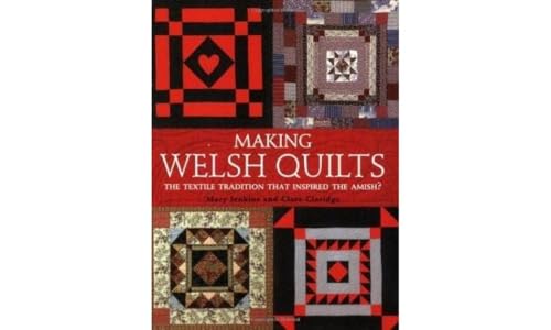 Book cover featuring four colorful Welsh quilt designs and title text.