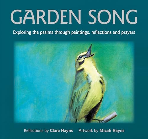Book cover with a yellow bird against a blurred green and blue background.
