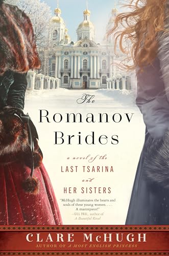 Book cover featuring two women in historical dress and a snowy palace.