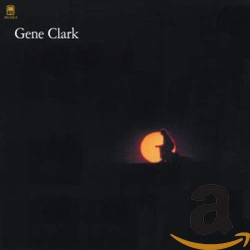 Gene Clark album cover, "White Light," featuring a silhouetted figure.