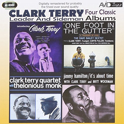 CD cover featuring portraits of jazz musician Clark Terry and album titles.
